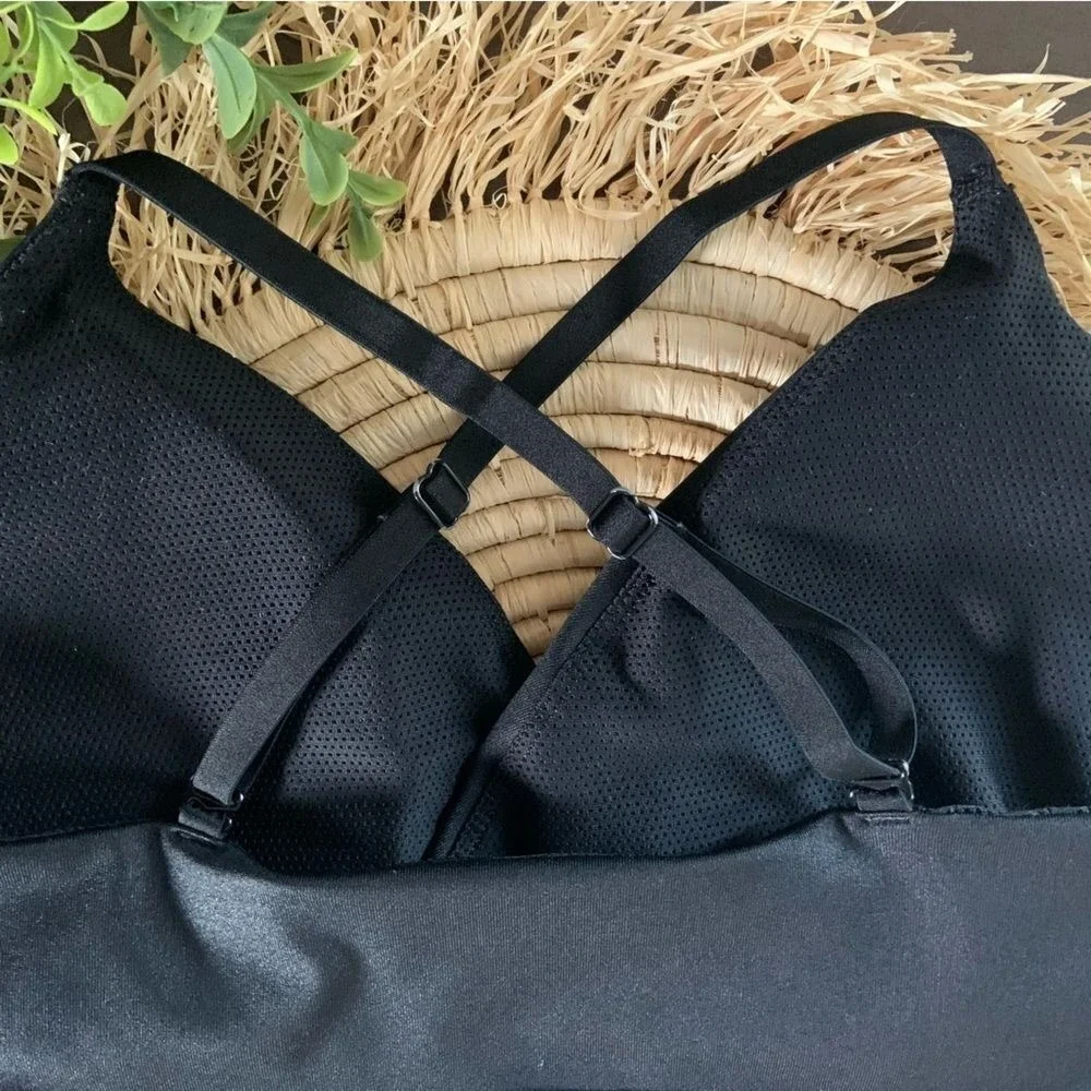 NIKE Women's Indy Light Support Sports Bra Black Size XL
